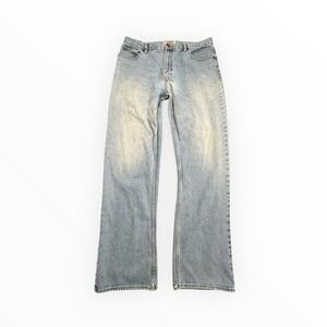 Big Mac Workwear Jeans Mens 36x32 Light Wash Denim Straight Leg Relaxed Fit